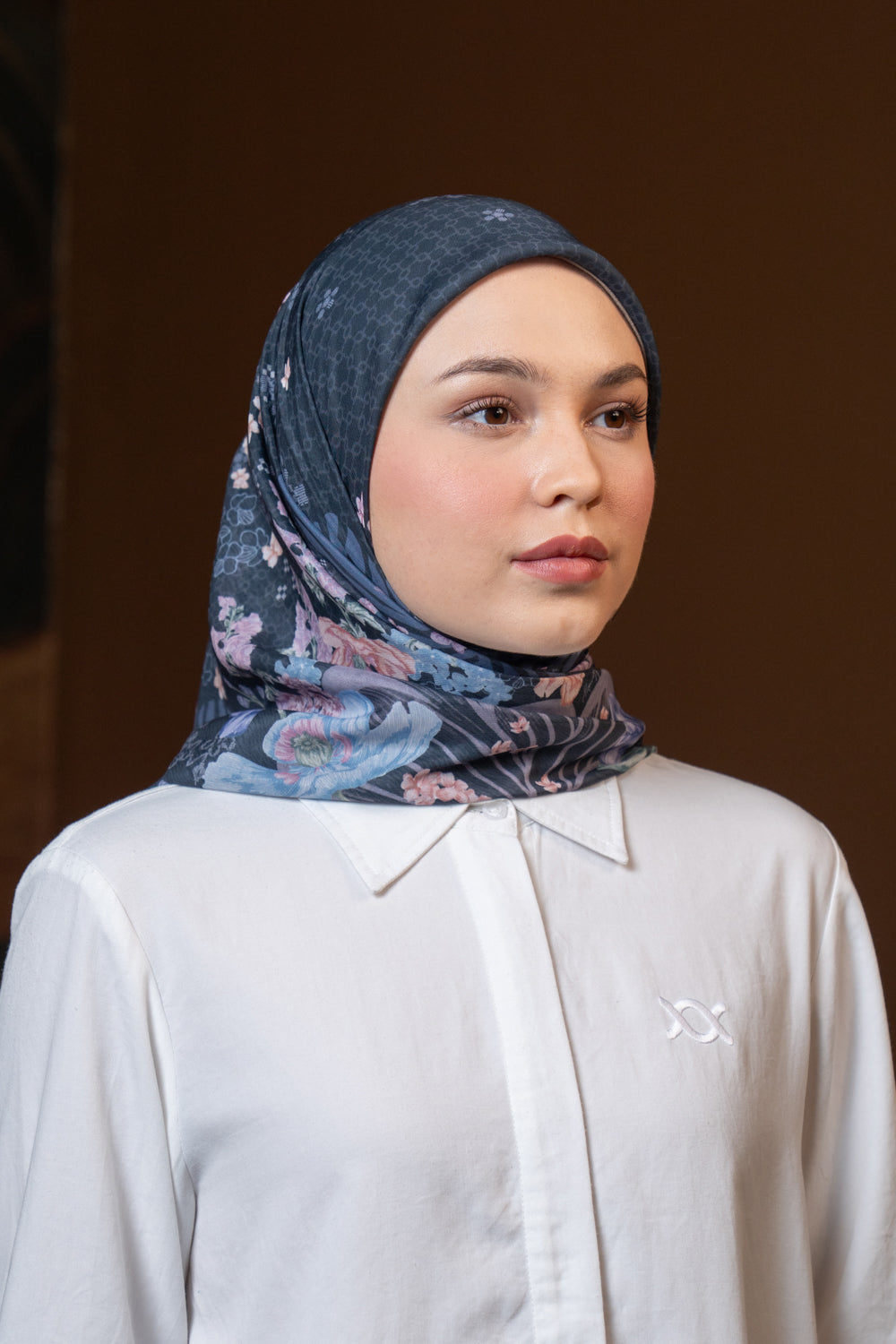 Emira Scarf Moonlit Garden