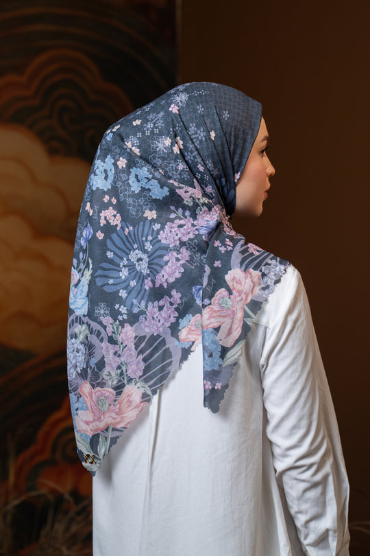 Emira Scarf Moonlit Garden
