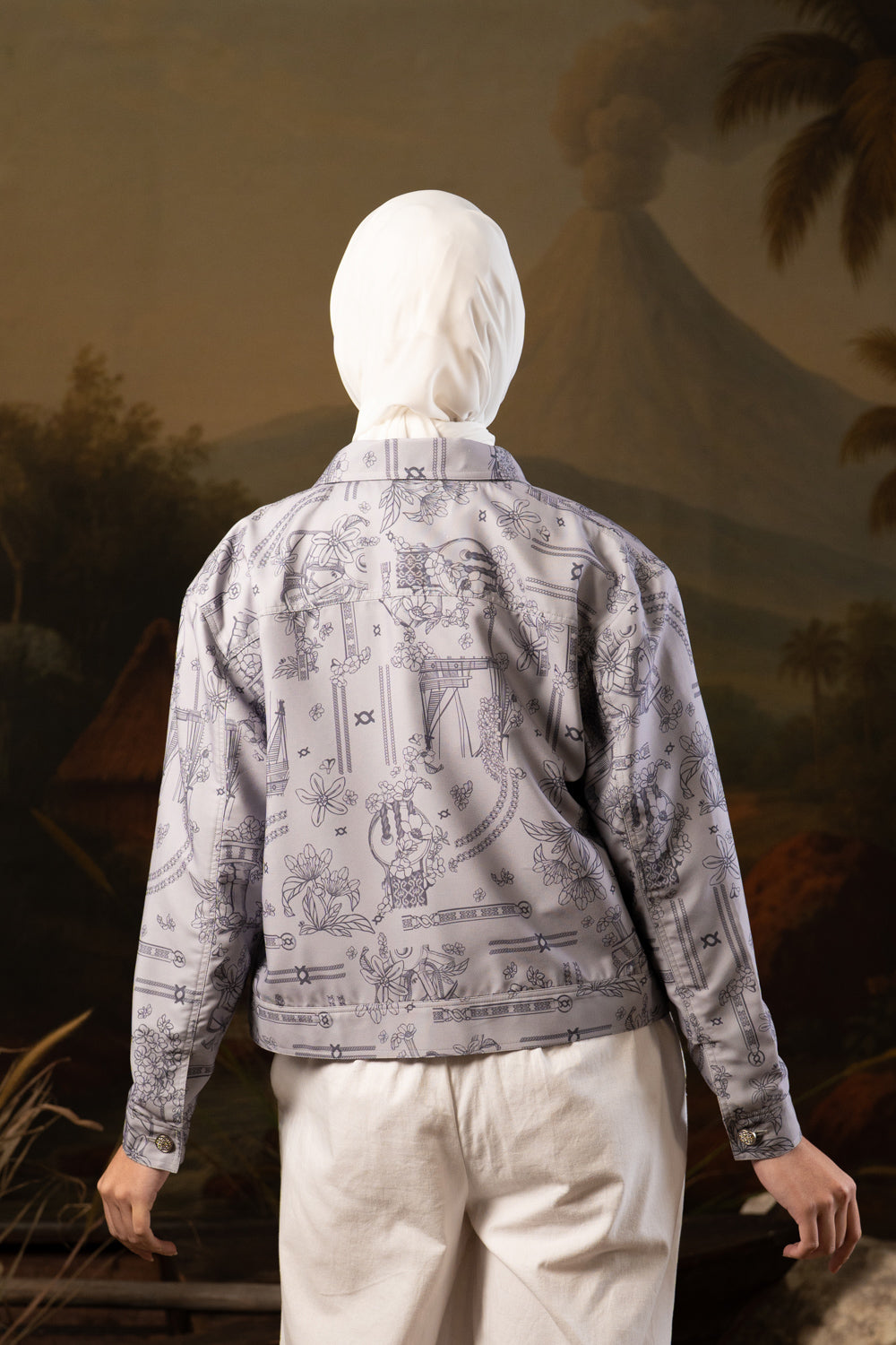 Seraya Jacket (Minor) Griege Poplin