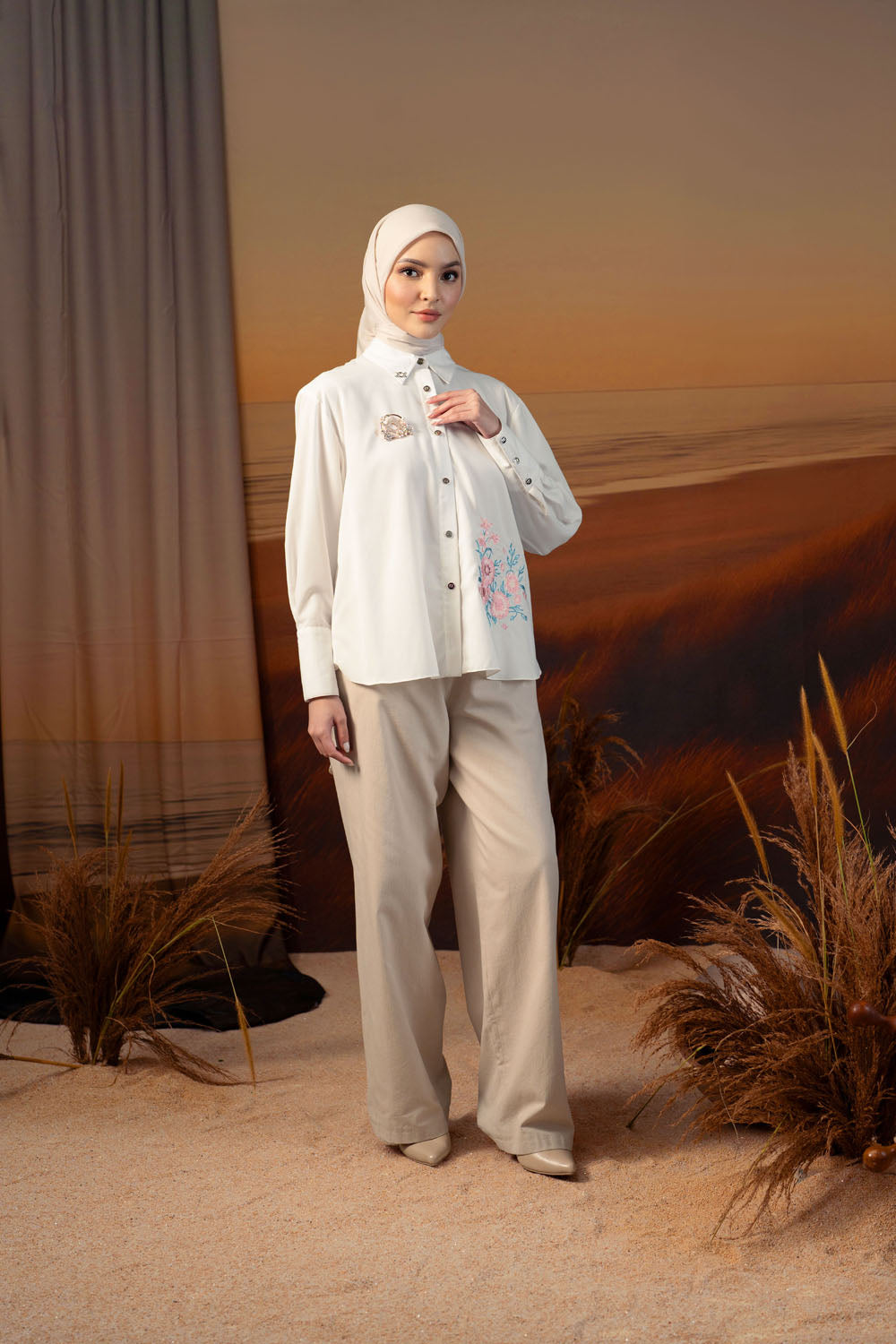 Mirbelia Shirt (Minor) Feather Blush