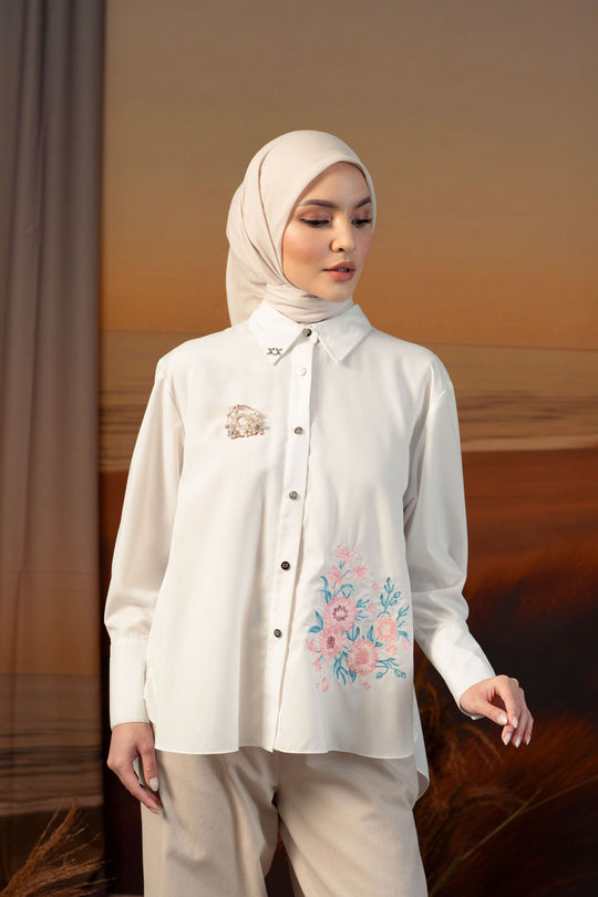 Mirbelia Shirt (Minor) Feather Blush