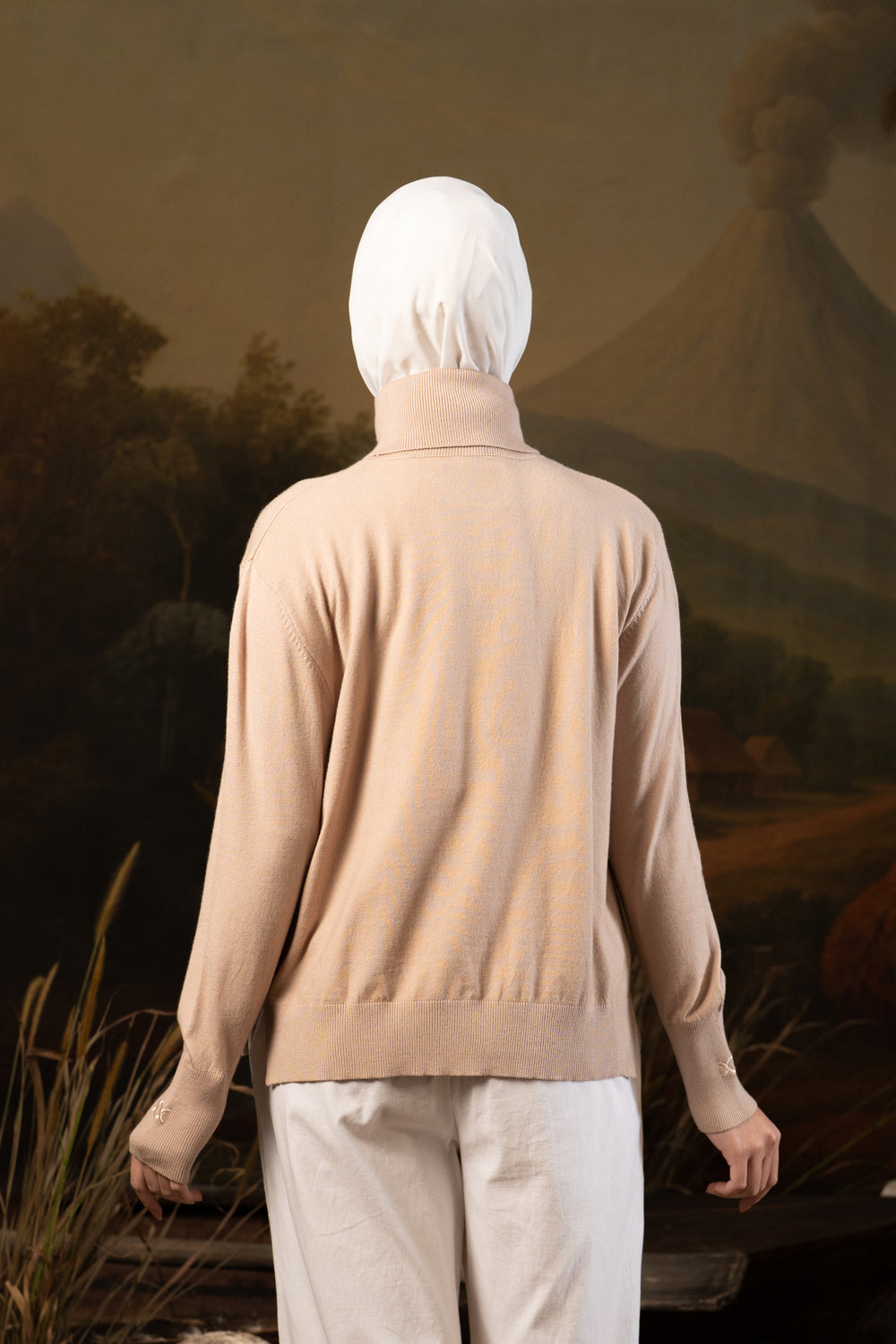 Moira Turtleneck Wood Ash