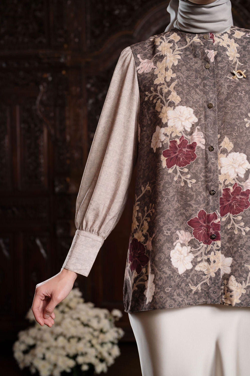 Calanara Shirt Bistre Ruby