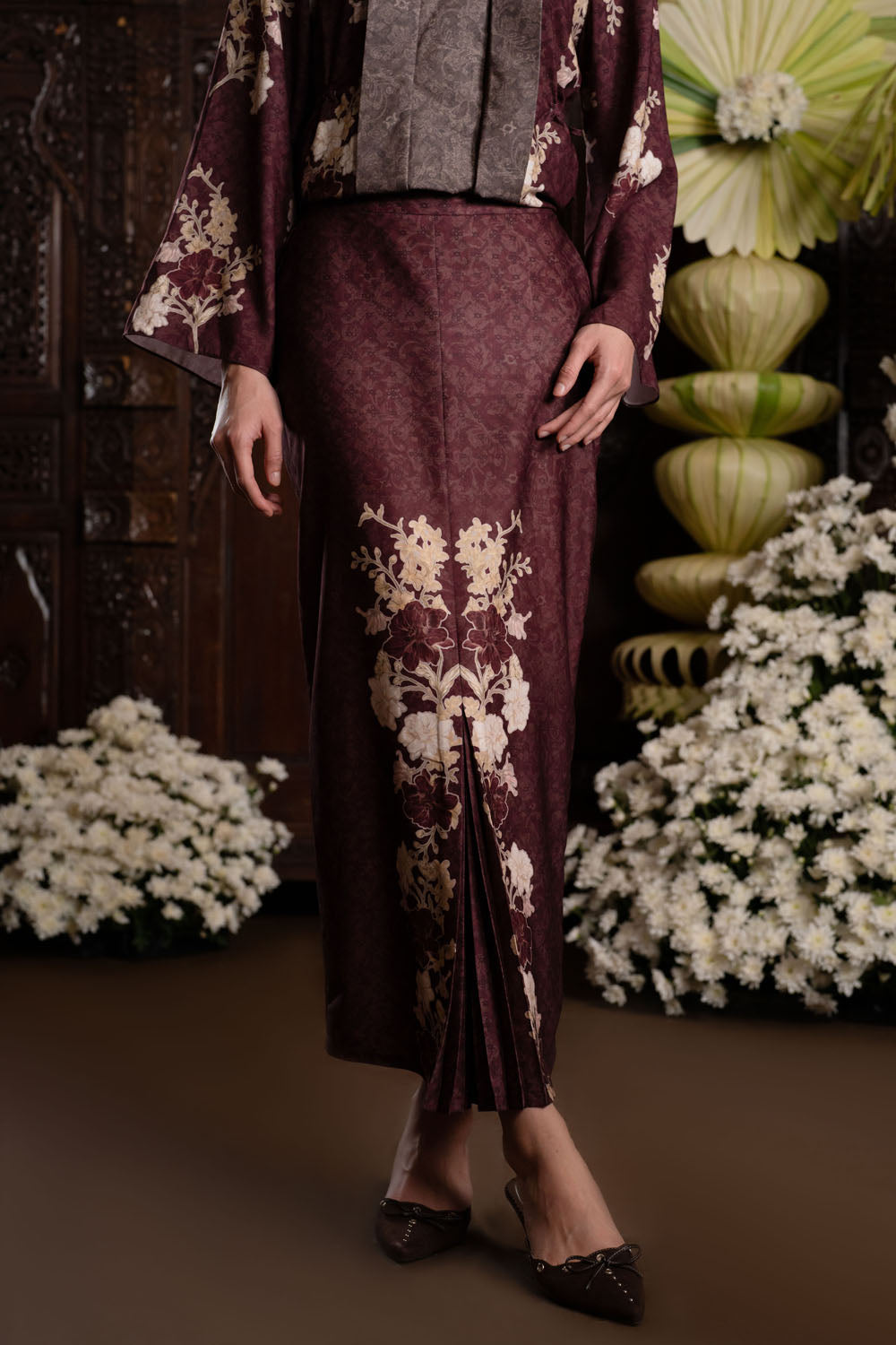 Calanara Skirt Bistre Ruby