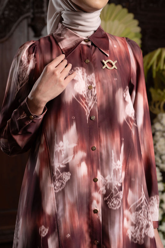 Selara Tunic (Minor) Dark Crimson