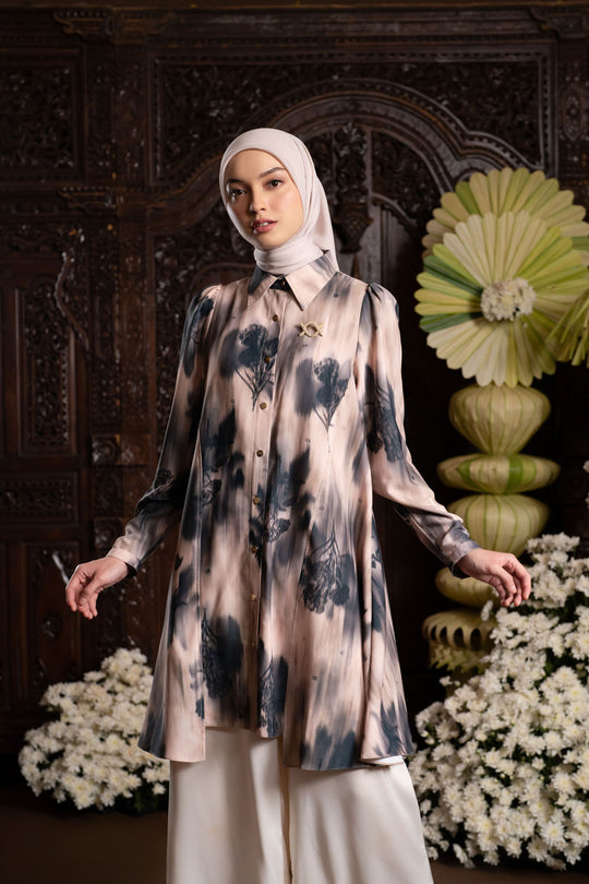 Selara Tunic Shadow Hazel