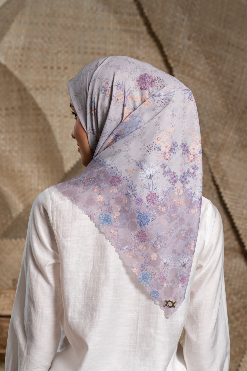 Floria Scarf (Minor) Soft Ash