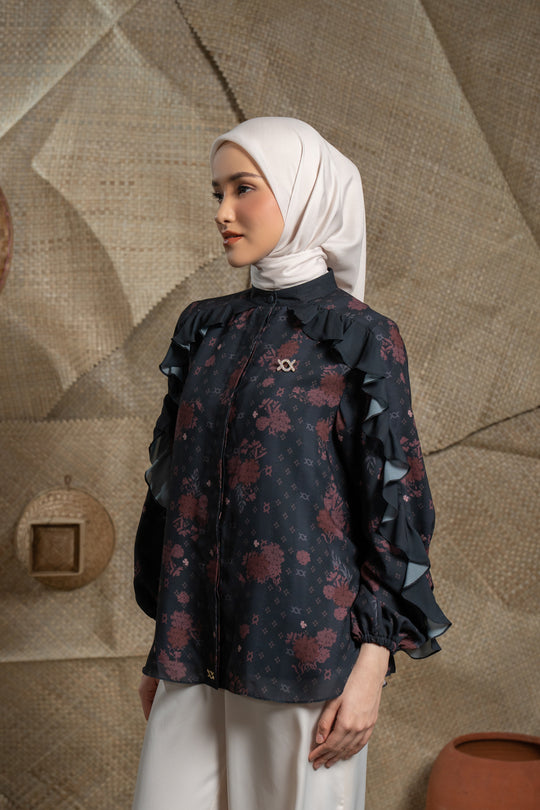 Aleena Shirt (Minor) Espresso Coffee