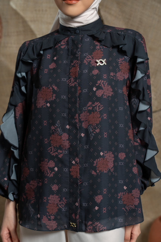 Aleena Shirt Espresso Coffee