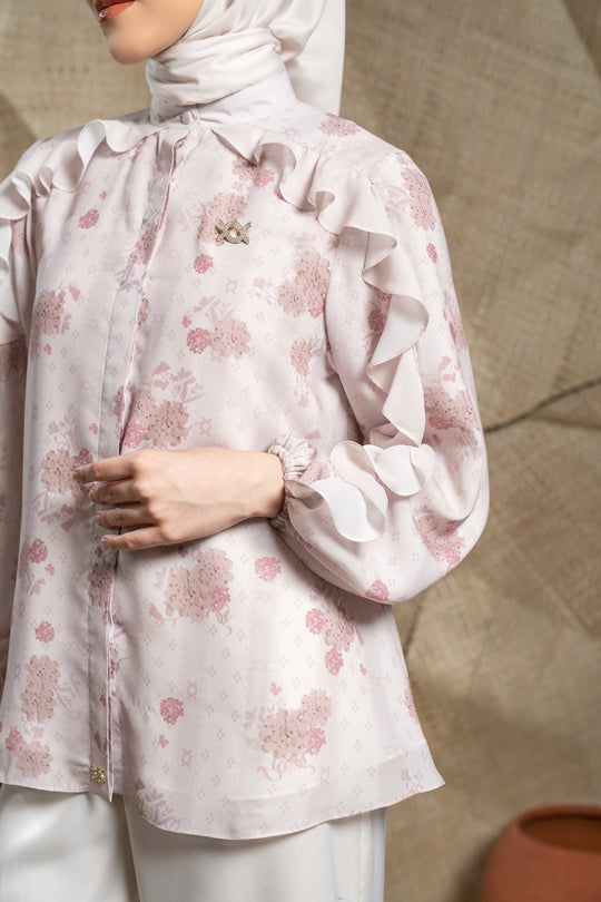 Aleena Shirt (Minor) Almond Milk