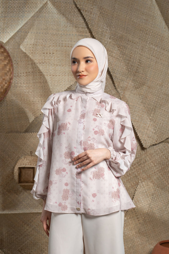 Aleena Shirt Almond Milk