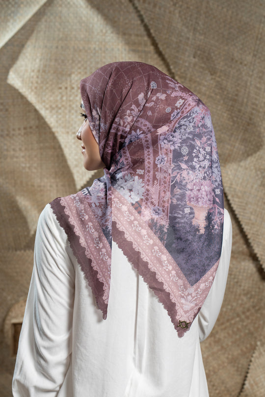 Noura Scarf Dried Cherry