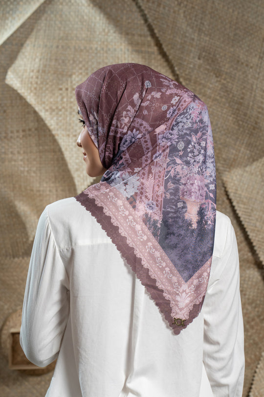 Noura Scarf Dried Cherry