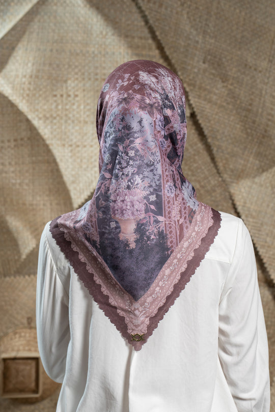 Noura Scarf Dried Cherry