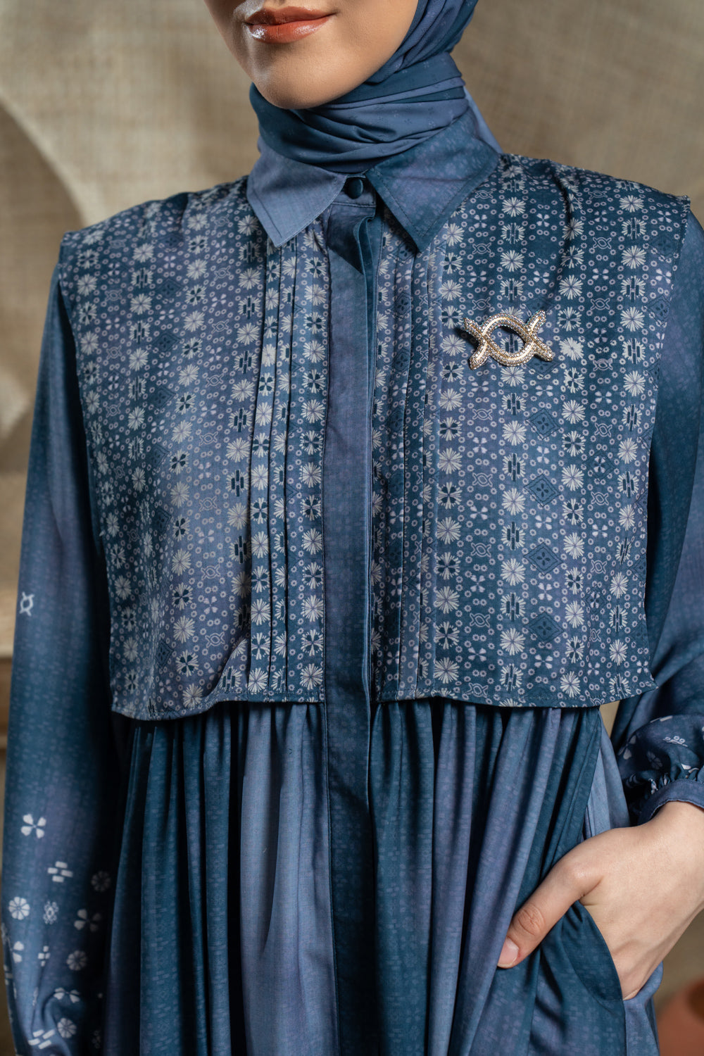 Niana Dress Ocean Mineral