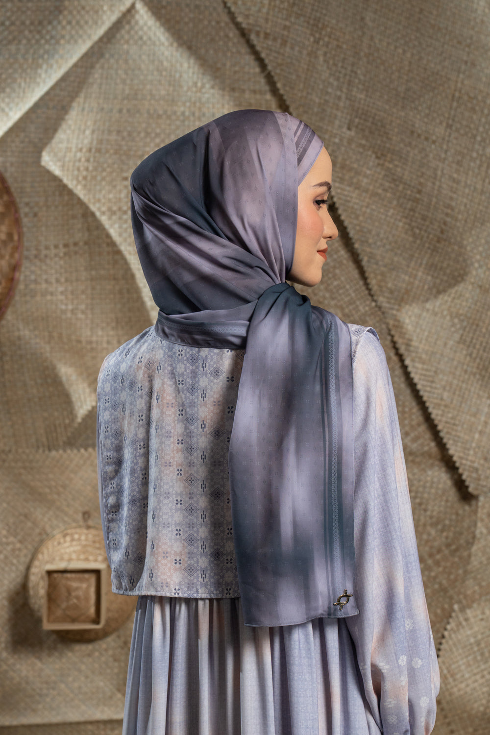 Niana Pashmina Anchor Gray