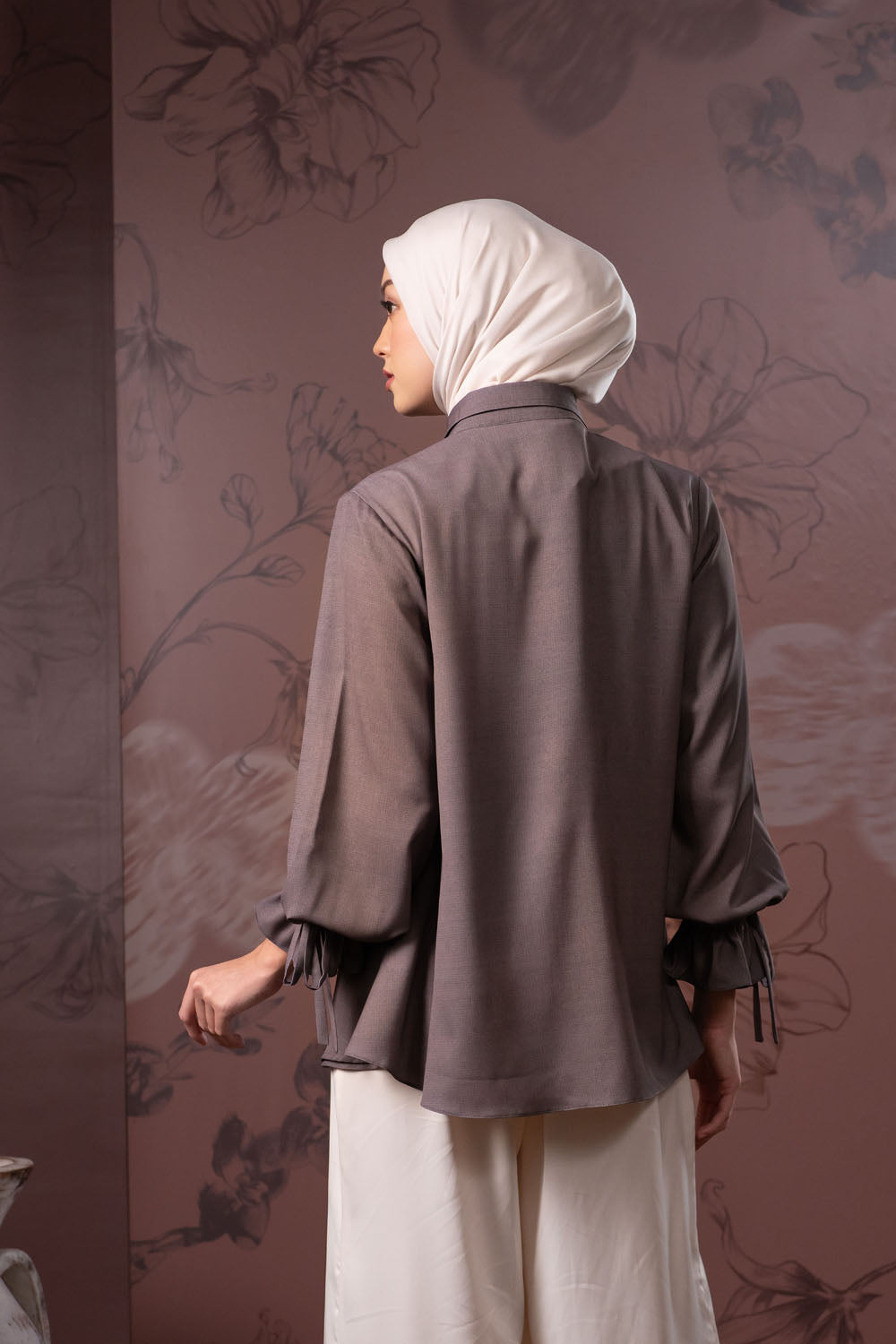 Sana Shirt (Minor) Dark Fudge