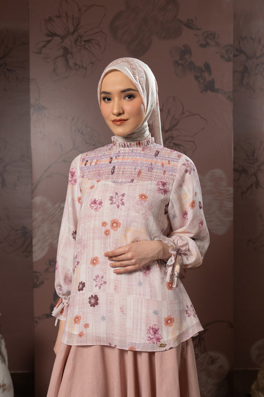 Sasmaya Blouse Petal Pink