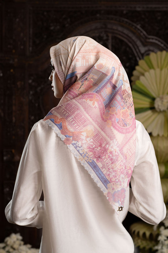 Laksmi Scarf (Minor) Peony Blush
