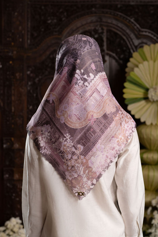 Laksmi Scarf Matte Purple