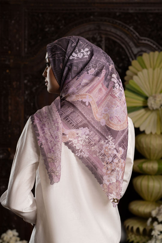 Laksmi Scarf Matte Purple