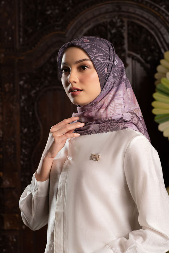 Laksmi Scarf Matte Purple