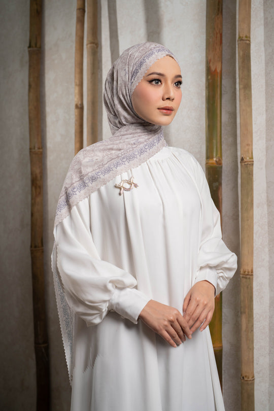 Nahira Pashmina (Minor) Rainy Fog