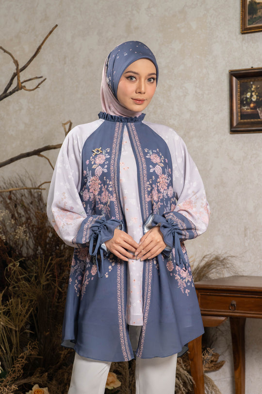 Nahira Tunic (Minor) Luxe Blue