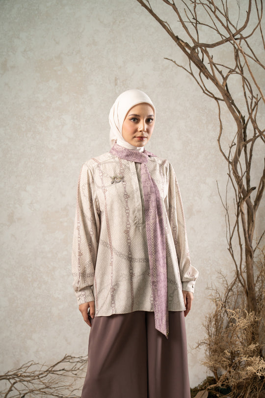 Manika Blouse Dusk Bloom