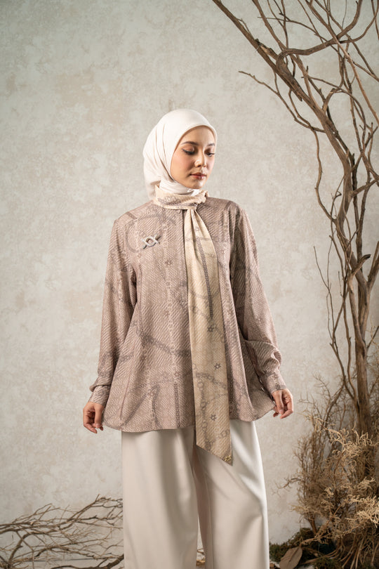 Manika Blouse Caramel Ochre