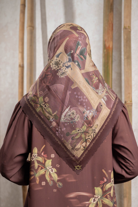 Aeri Scarf Rich Cocoa