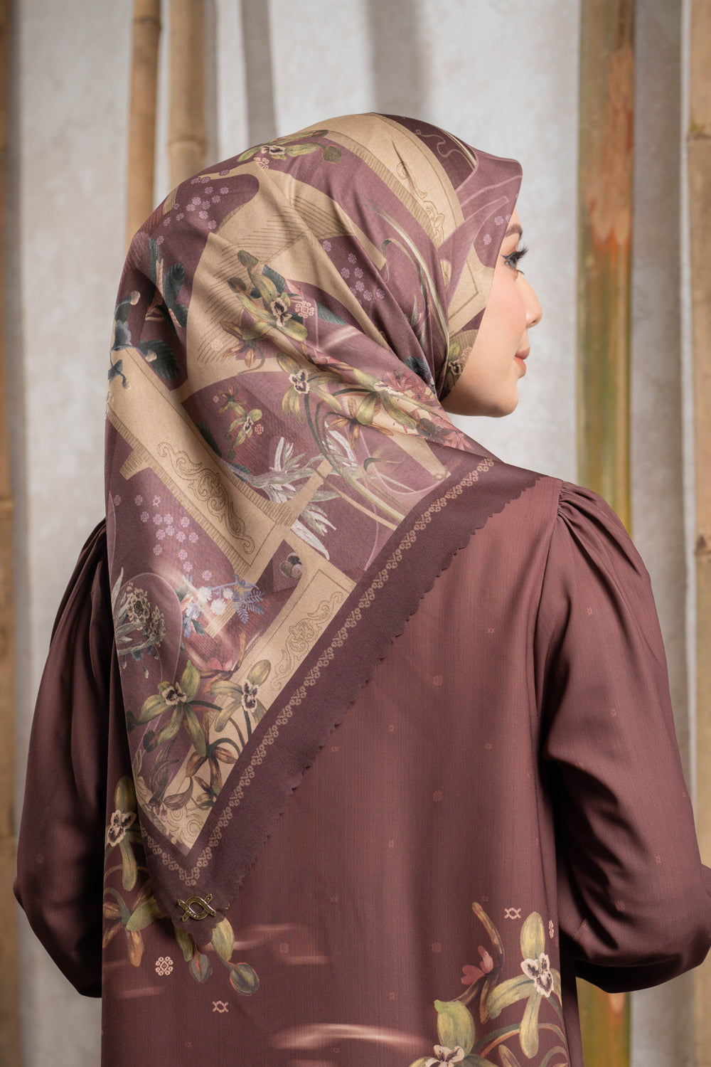 Aeri Scarf Rich Cocoa