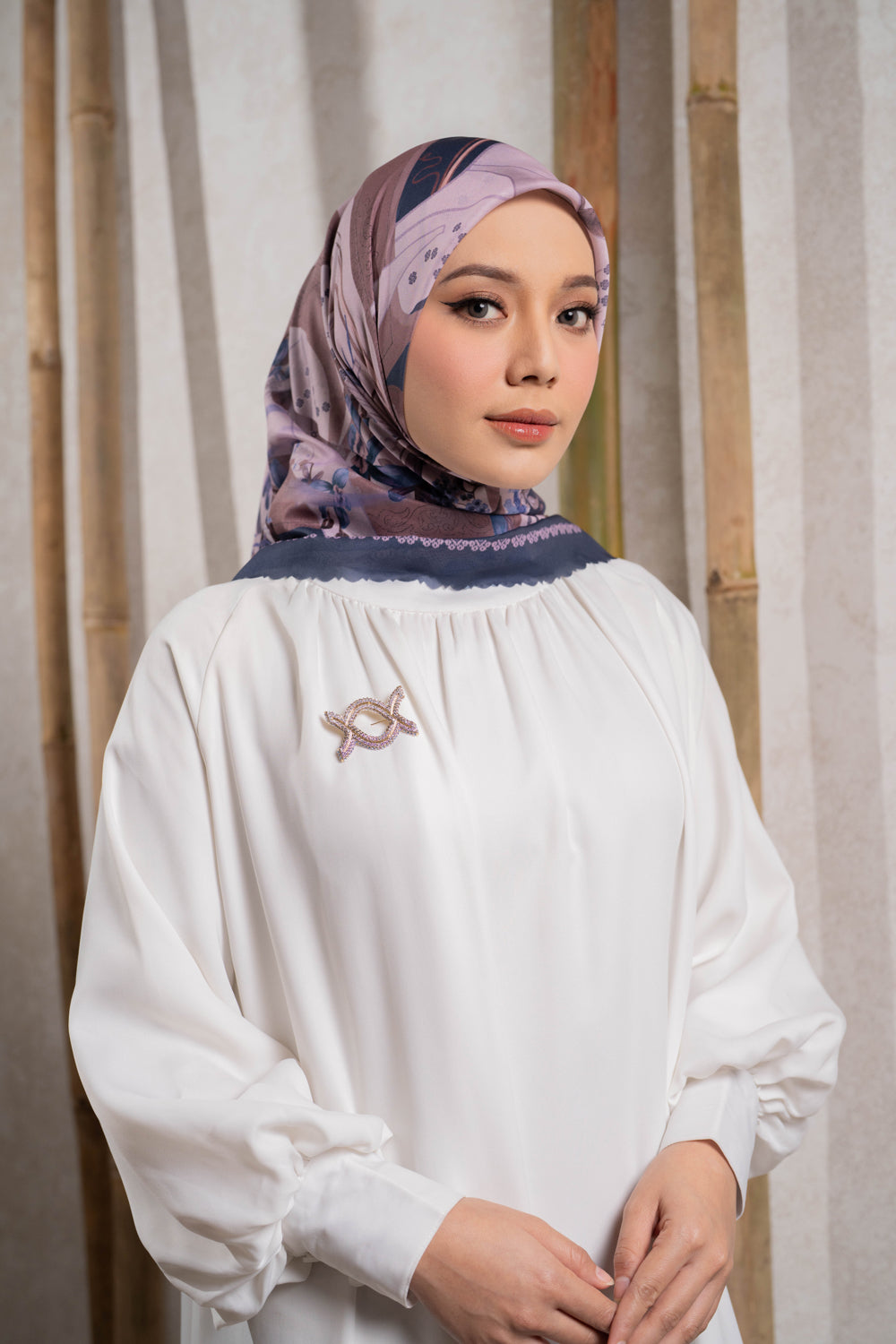 Aeri Scarf (Minor) Light Wisteria