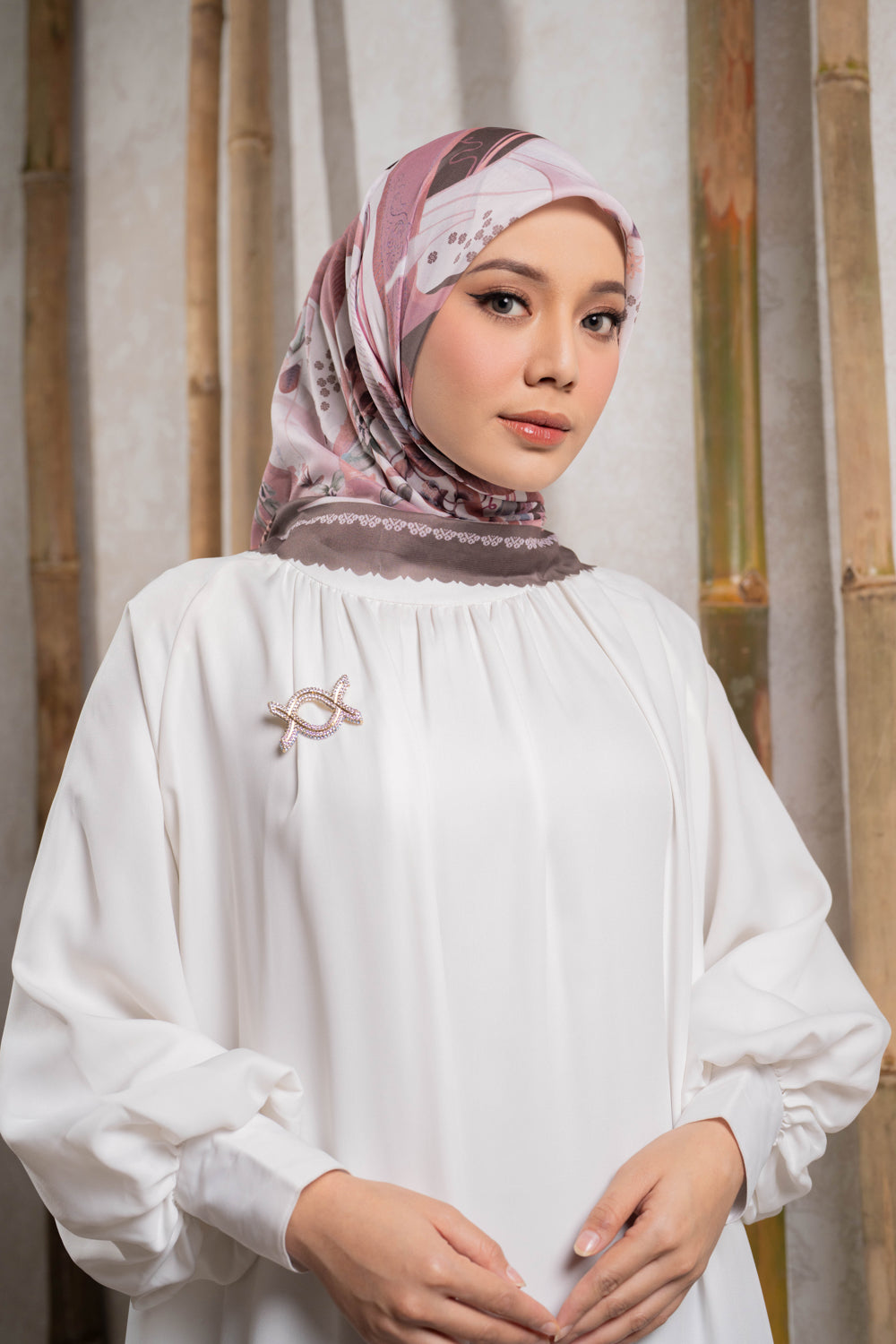 Aeri Scarf (Minor) Walnut Milk