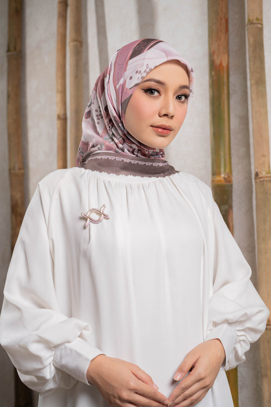 Aeri Scarf Walnut Milk