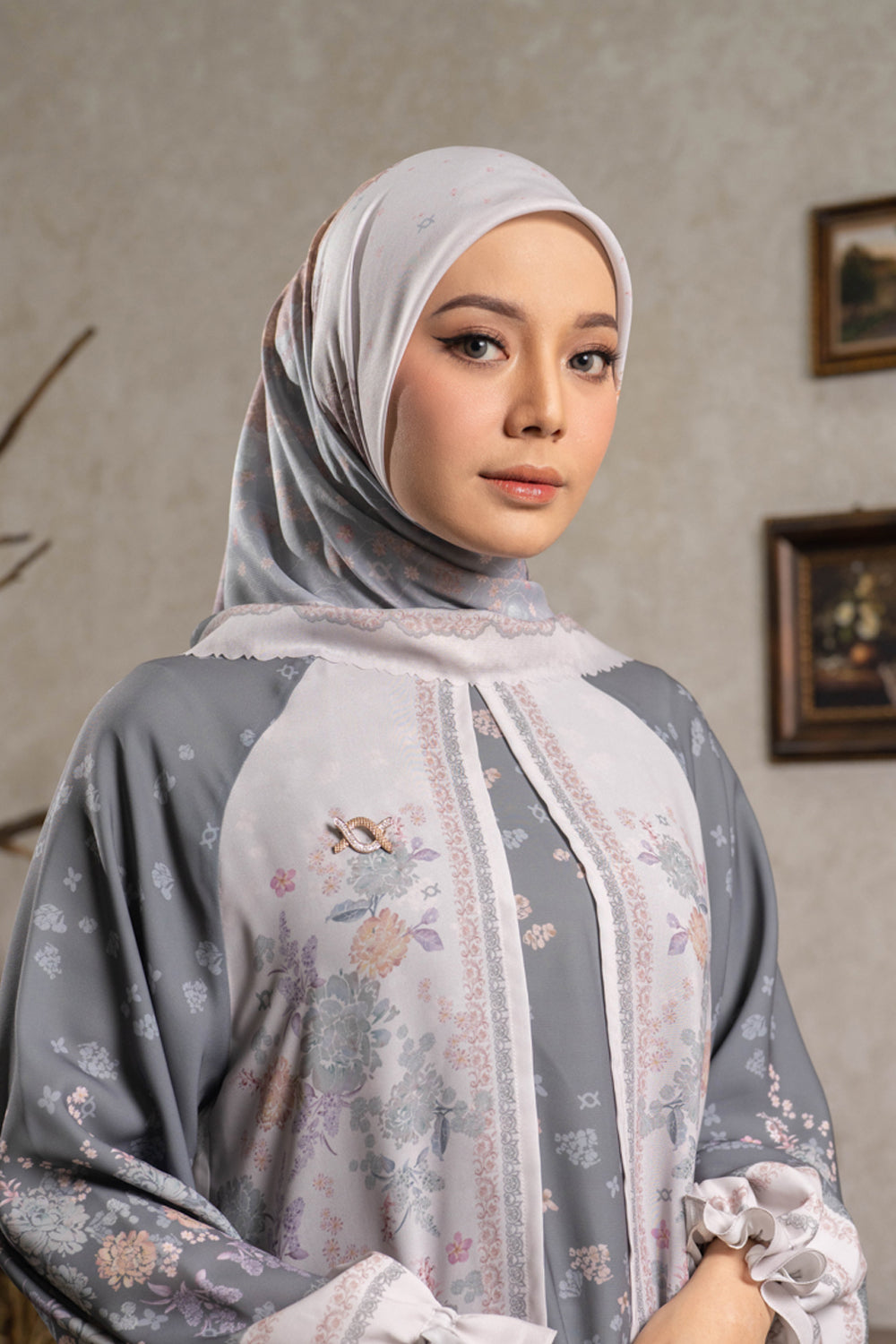 Nahira Scarf (Minor) Dove Ashes