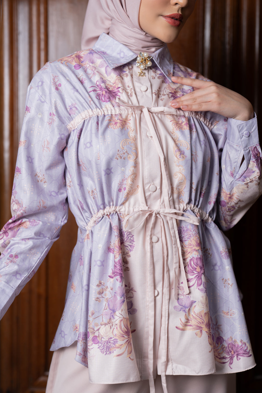 Annelis Shirt (Minor) Warm Wisteria