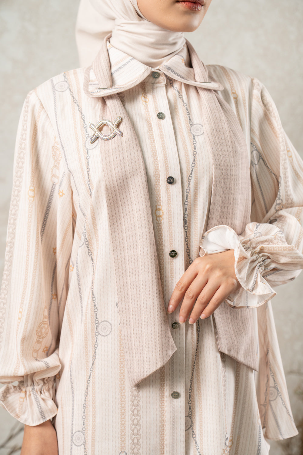 Manika Shirt Almond Glint