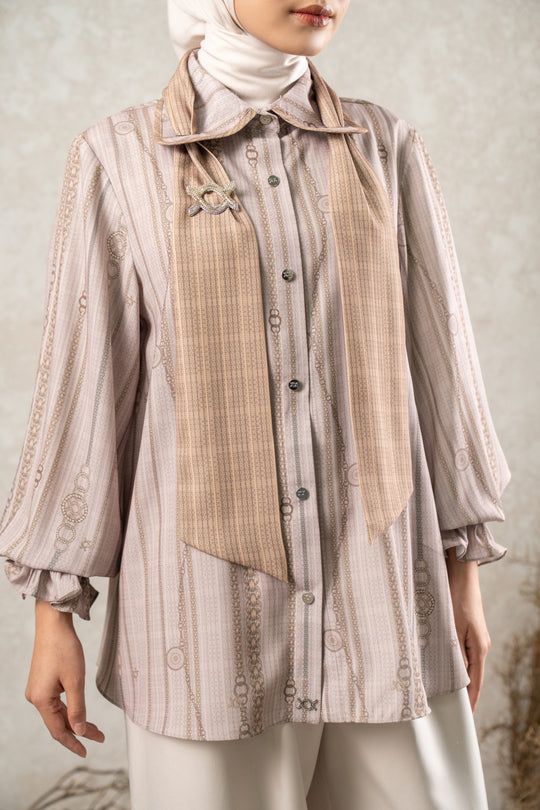 Manika Shirt Mauve Alloy