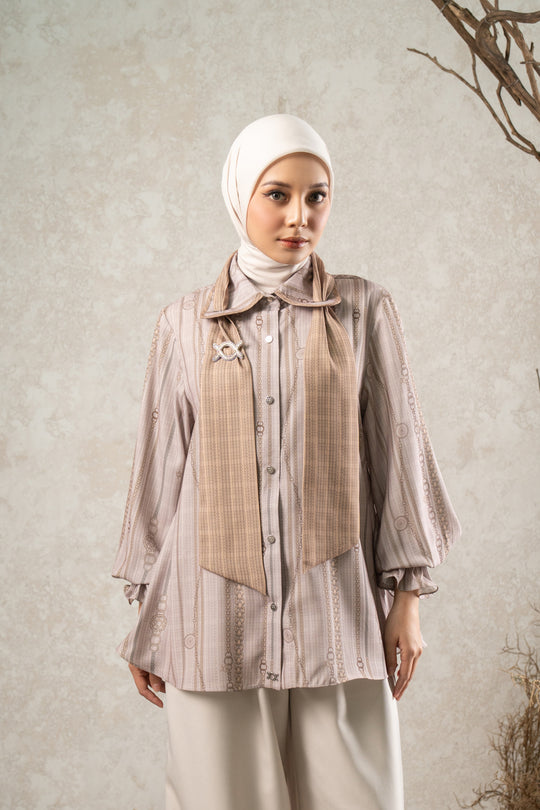 Manika Shirt Mauve Alloy