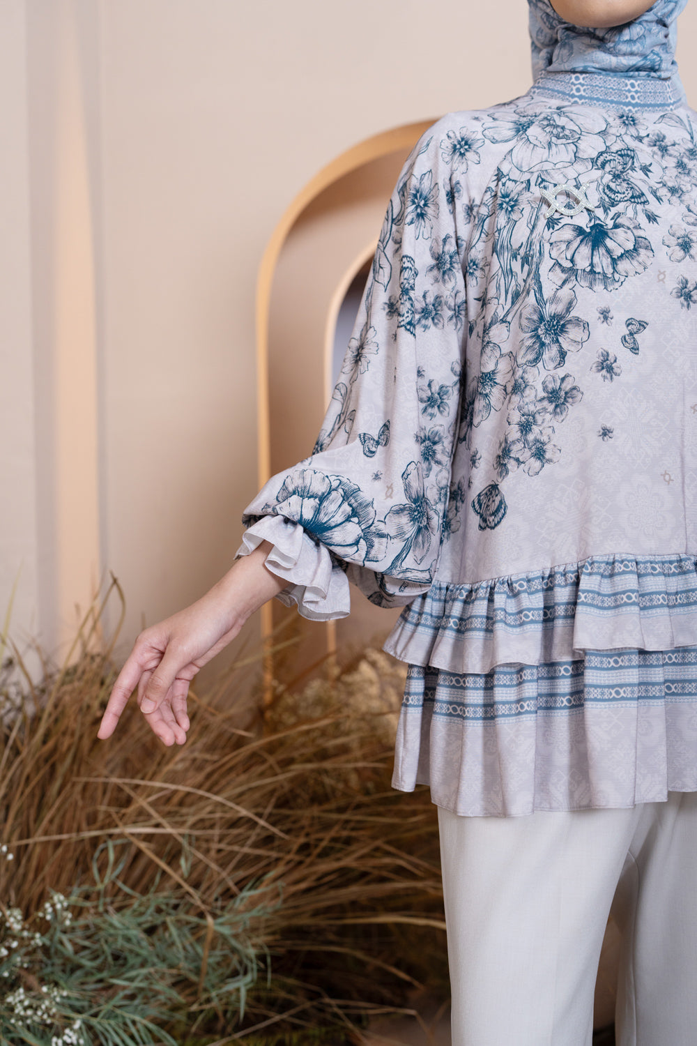 Medinela Blouse (Minor) Chrystal Reef