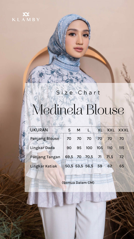 Medinela Blouse (Minor) Chrystal Reef
