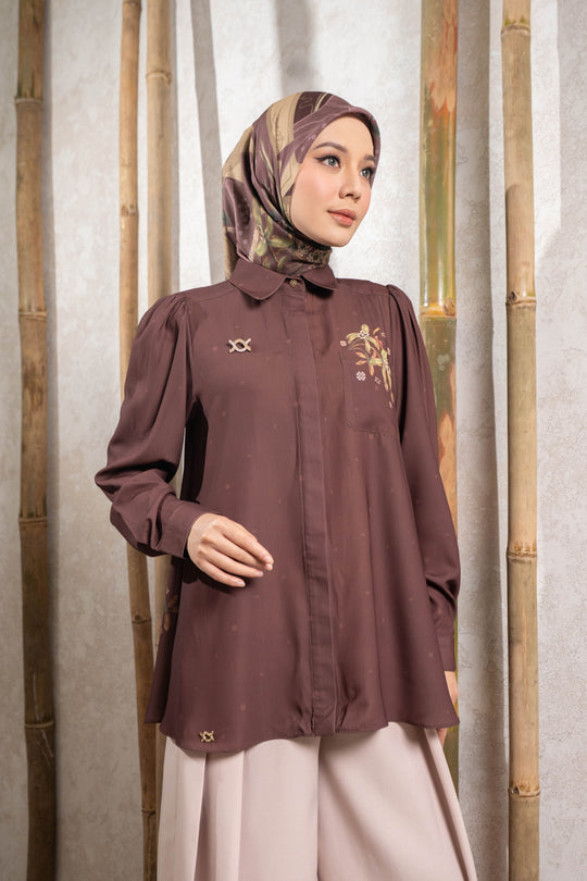 Aeri Shirt (Minor) Rich Cocoa