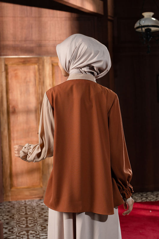 Lunetha Shirt  Amber Brown