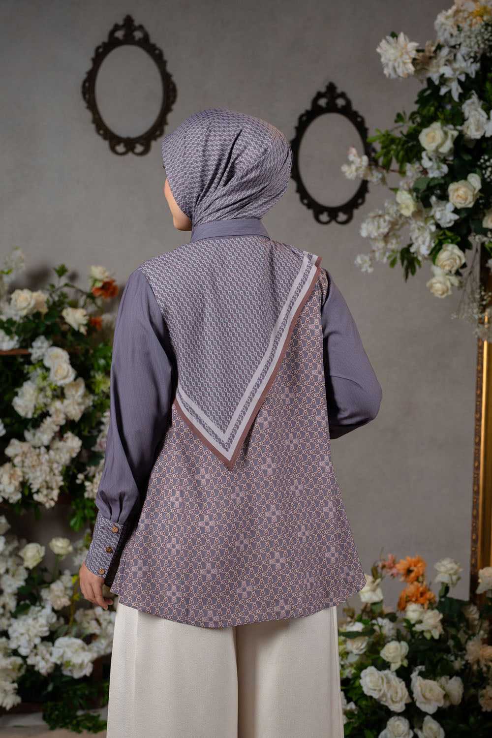 Romely Shirt Ungu Salvia