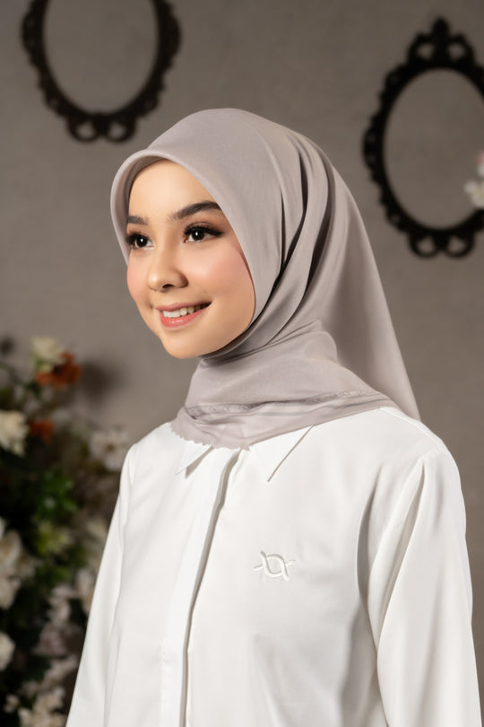 Monogram Daily Scarf Sand Beige