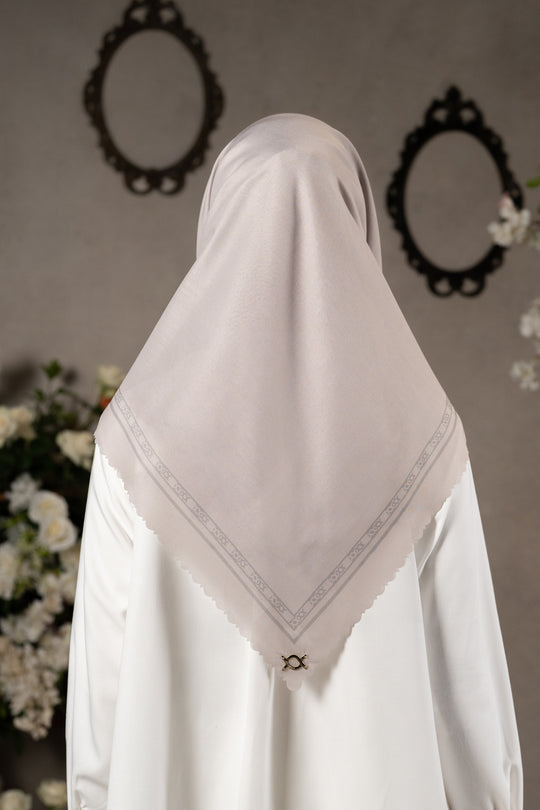 Monogram Daily Scarf Sand Beige