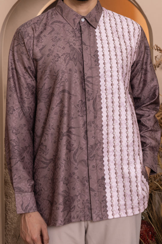 Semantik Long Shirt Men (Minor) Antique Shell