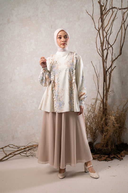 Marissa Blouse Citrus Swirl