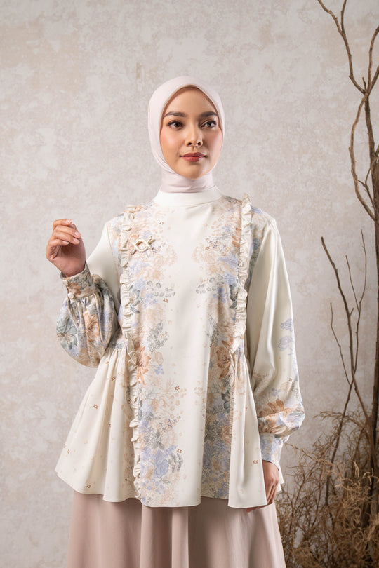 Marissa Blouse Citrus Swirl